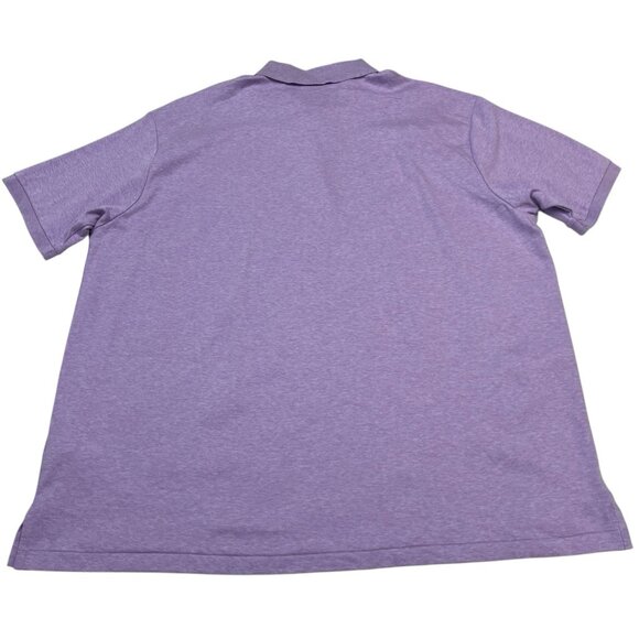 Polo Ralph Lauren Polo Mens 3XB Classic Heathered Purple Embroidered Pony Preppy - Picture 2 of 10